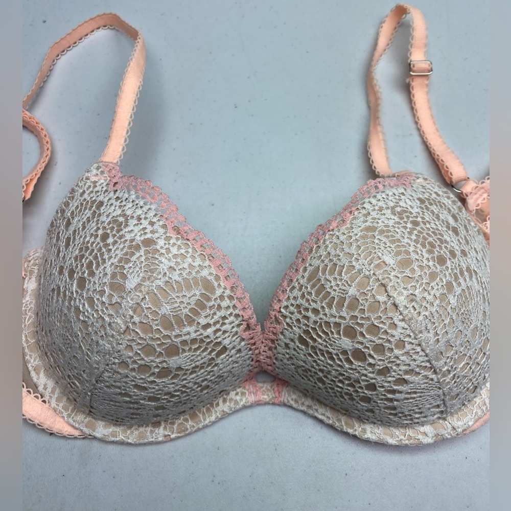 VS CORAL/TAN Push-up Plunge, 32C *P1048